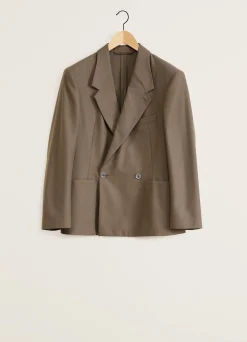 Sale VESTE TAILLEUR SOUPLE À DOUBLE BOUTONNAGE Femme Vestes & Outerwear
