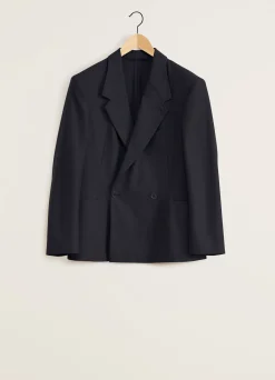 Fashion VESTE TAILLEUR SOUPLE À DOUBLE BOUTONNAGE Femme Vestes & Outerwear