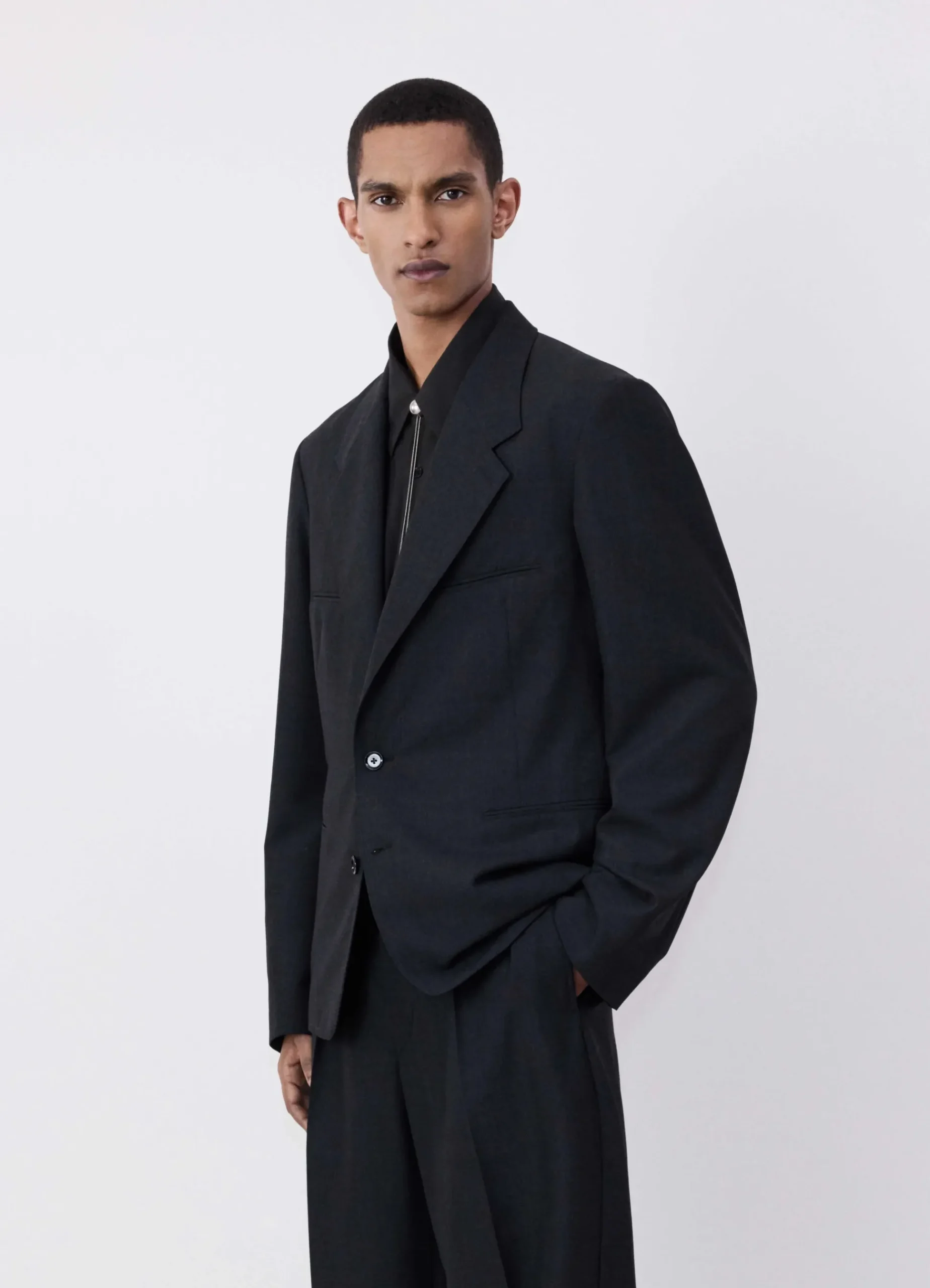Shop VESTE TAILORED À SIMPLE BOUTONNAGE Homme Vestes & Outerwear